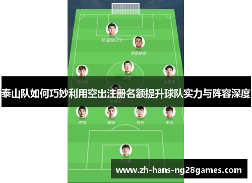 泰山队如何巧妙利用空出注册名额提升球队实力与阵容深度