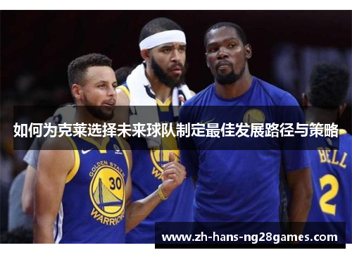 如何为克莱选择未来球队制定最佳发展路径与策略